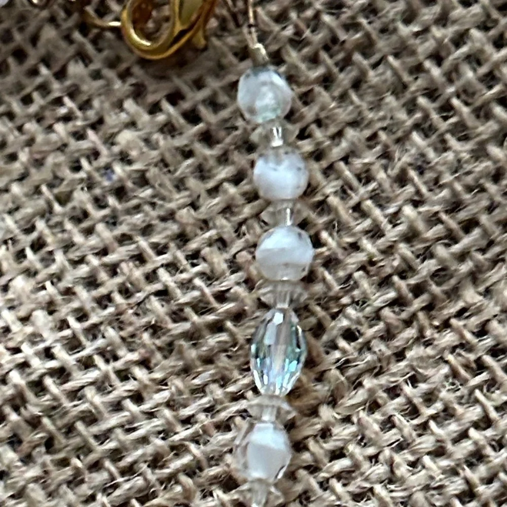 Elegant Crystal and other beaded Necklace